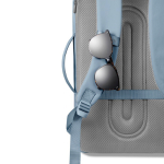 Mochila urbana fina para portátil e capacidade 15 L Bobby Air 16” cor azul vista décima segunda