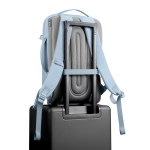 Mochila urbana fina para portátil e capacidade 15 L Bobby Air 16” cor azul vista décima quinta