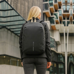 Mochila fecho de correr convertível antirroubo e capacidade 22 L 16” cor cinzento