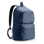 Mochila fecho de correr convertível antirroubo e capacidade 22 L 16” cor azul-marinho vista décima primeira
