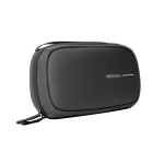 Estojo de viagem com abertura em concha e capacidade 2,5 L 8” cor preto