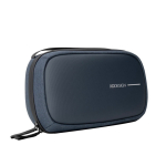 Estojo de viagem com abertura em concha e capacidade 2,5 L 8” cor azul-marinho