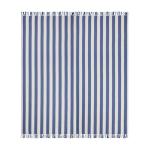 Toalha hammam familiar de algodão reciclado 200 g/m2 180 x 180 cm cor azul segunda vista