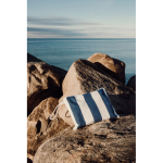 Nécessaire de algodão reciclado com fecho de correr e asa 390 g/m2 cor azul-marinho vista de ambiente