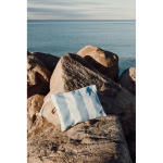 Nécessaire de algodão reciclado com fecho de correr e asa 390 g/m2 cor azul-claro vista de ambiente