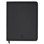 Porta-fólio A4 com fecho de correr e compartimentos de pele sintética quinta vista