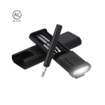 Estojo em forma de lanterna com 6 ferramentas no interior