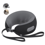 Almofada massajadora portátil e ajustável para o pescoço