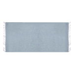 Mochila de cordão com páreo dobrável de algodão reciclado 170 g/m² terceira vista