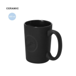 Caneca de cerâmica com acabamento mate e marcação brilhante 400 ml
