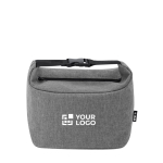 Saco térmico de plástico reciclado com fivela e isolamento vista principal