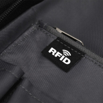 Mochila de 3 compartimentos com RFID e bolso para portátil 15” sexta vista