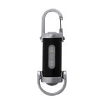 Lanterna recarregável com mosquetão de transporte e 7 modos de luz cor preto primeira vista