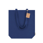 Saco de algodão orgânico com fole e asas reforçadas 270 g/m2 quarta vista