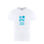 T-shirt de algodão, unissexo, manga curta para criança 150 g/m² vista principal