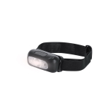 Lanterna frontal LED com fita ajustável para cabeça ou braço segunda vista