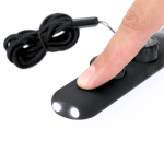 Apito de sobrevivência 6 em 1 com lanterna LED e cordão sexta vista