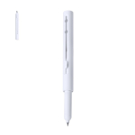 Caneta x-ato de plástico com acabamento mate e tinta azul