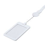 Lanyard extensível com porta-credenciais desmontável e clipe terceira vista