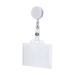 Lanyard extensível com porta-credenciais duro e cordão de 70 cm segunda vista