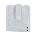 Organizador de bolso para enfermaria com fecho de íman cor branco primeira vista