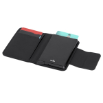 Porta-cartões com proteção RFID e fecho magnético para 10 cartões terceira vista