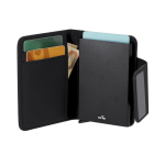 Porta-cartões com proteção RFID e fecho magnético para 10 cartões quarta vista