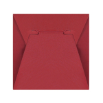 Preservativo de látex em estojo individual para impressão cor vermelho primeira vista