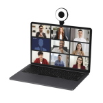 Anel de luz LED com fixação magnética ao telemóvel ou computador quinta vista