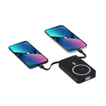 Powerbank magnético MagSafe com suporte sem fios 10 000 mAh oitava vista