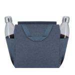 Saco isotérmico de poliéster com asas e bolsos quarta vista