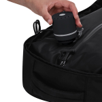 Mochila de couro sintético, bomba de vácuo e compartimento extensível sétima vista