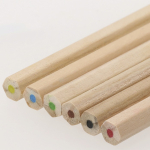 Lápis de madeira em estojo de cartão para personalizar terceira vista