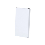 Conjunto de lápis de cera em caixa de cartão reciclado personalizável terceira vista