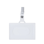 Identificador horizontal com pinça metálica e fecho amovível terceira vista