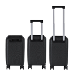 Trolley de plástico duro com rodas amovíveis para cabine sexta vista