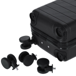 Trolley de plástico duro com rodas amovíveis para cabine oitava vista