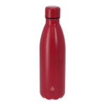 Garrafa térmica de aço inoxidável reciclado, tampa a condizer 500 ml cor vermelho primeira vista