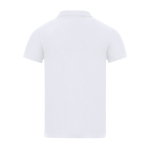 Polo branco de manga curta de algodão piqué para adultos 180 g/m² terceira vista