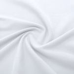 Polo branco de manga curta de algodão piqué para adultos 180 g/m² quarta vista