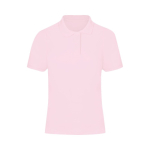 Polo 100% algodão piqué várias cores, manga curta para mulher 180 g/m² cor cor-de-rosa primeira vista