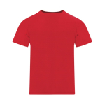 T-shirt técnica de poliéster, manga curta para criança 135 g/m² cor vermelho primeira vista