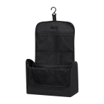 Nécessaire de viagem de pele sintética com tira para fixação terceira vista