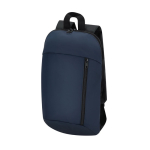 Mochila corporativa de pele sintética com fecho de correr segunda vista