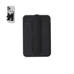 Porta-cartões de silicone, suporte para telemóvel com pontas dobráveis