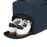 Saco de viagem de pele sintética com compartimento para calçado quarta vista