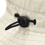 Chapéu à pescador de nylon macio, ajuste de cordão em vários tamanhos terceira vista