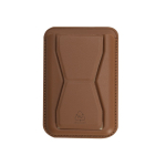 Porta-cartões de pele sintética com fixação magnética para telemóvel sexta vista