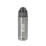 Garrafa translúcida com sistema de bebida duplo e pega dobrável vista principal