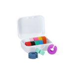 Identificador de copos com 12 marcadores de silicone em várias cores segunda vista